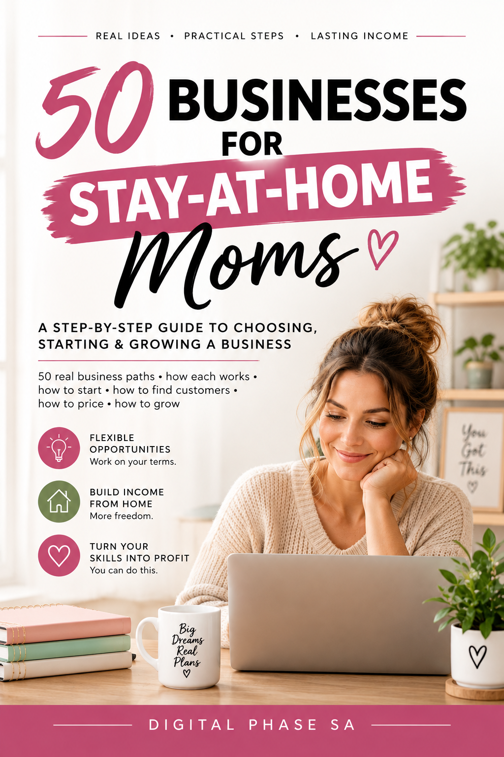 50 Businesses for stay at home moms